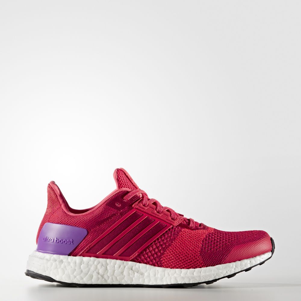 Adidas Ultra Boost St - παπουτσια για τρεξιμο γυναικεια - Κοκκινα/Ροζ/Κοκκινα,Μέγεθος: EU 36 – 54 2/